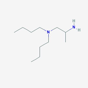 molecular formula C11H26N2 B8470868 N~1~,N~1~-Dibutylpropane-1,2-diamine CAS No. 88228-83-5