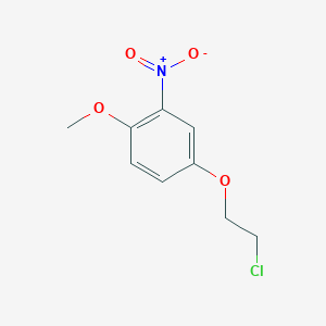 4-(2-Chloroethoxy)-1-methoxy-2-nitrobenzene