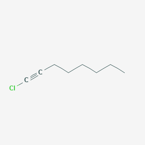 molecular formula C8H13Cl B8470985 1-Chloro-1-octyne CAS No. 64531-26-6