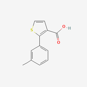 molecular formula C12H10O2S B8471577 2-m-Tolyl-thiophene-3-carboxylic Acid 