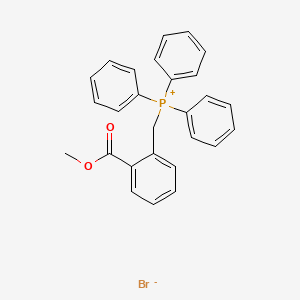 B8471598 {[2-(Methoxycarbonyl)phenyl]methyl}(triphenyl)phosphanium bromide CAS No. 60494-73-7
