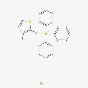 [(3-Methylthiophen-2-yl)methyl](triphenyl)phosphanium bromide