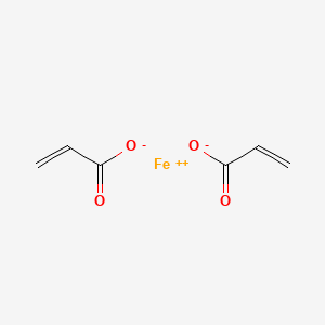 molecular formula C6H6FeO4 B8471883 Iron(2+) acrylate CAS No. 76034-19-0
