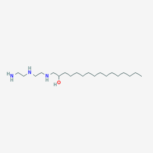 1-({2-[(2-Aminoethyl)amino]ethyl}amino)hexadecan-2-OL