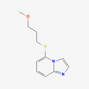 5-[3-(Methoxy)propylthio]imidazo[1,2-a]pyridine
