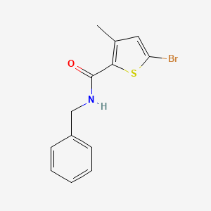 N-benzyl-5-bromo-3-methylthiophene-2-carboxamide