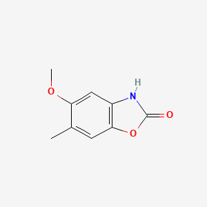 6-Methyl-5-(methyloxy)-1,3-benzoxazol-2(3H)-one