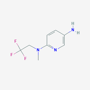 2,5-Pyridinediamine, N2-methyl-N2-(2,2,2-trifluoroethyl)-