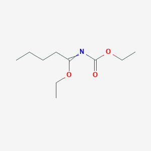 ethyl N-carbethoxyvalerimidate
