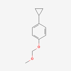 1-Cyclopropyl-4-(methoxymethoxy)benzene
