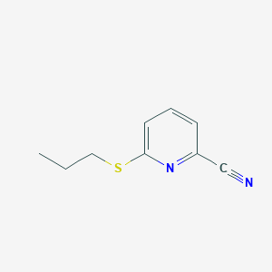2-Cyano-6-propylthiopyridine