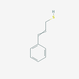 molecular formula C9H10S B8472517 Cinnamyl mercaptan CAS No. 6258-61-3
