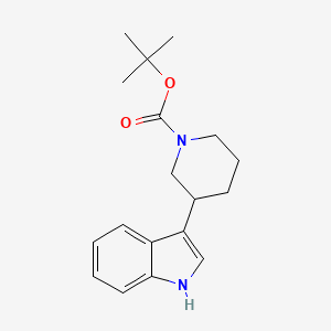 Tert-butyl 3-(1h-indol-3-yl)piperidine-1-carboxylate