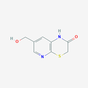 7-(hydroxymethyl)-1H-pyrido[2,3-b][1,4]thiazin-2(3H)-one