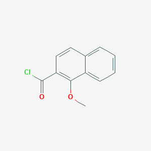 molecular formula C12H9ClO2 B8472726 1-Methoxy-2-naphthoyl chloride 