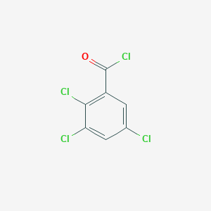 molecular formula C7H2Cl4O B8472865 2,3,5-Trichlorobenzoyl chloride 