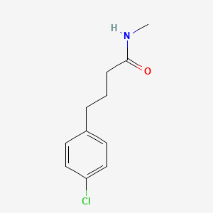 4-(4-chlorophenyl)-N-methylbutyramide