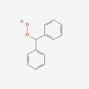 molecular formula C13H12O2 B8472993 Diphenylmethaneperoxol CAS No. 20614-54-4