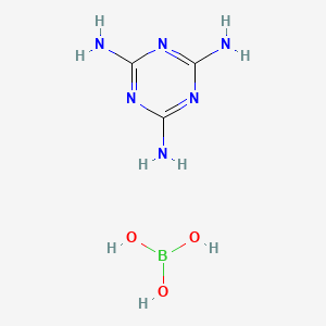 molecular formula C3H9BN6O3 B8473010 Einecs 303-196-9 CAS No. 53587-44-3