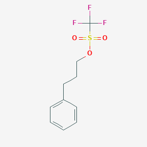 3-Phenyl-1-(trifluoromethanesulfonyloxy)propane