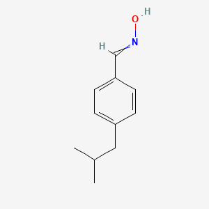 molecular formula C11H15NO B8473049 4-Isobutylbenzaldehyde oxime 