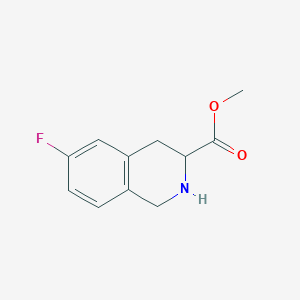 Methyl 6-fluoro-1,2,3,4-tetrahydroisoquinoline-3-carboxylate