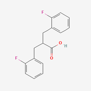 Bis(2-fluorobenzyl)acetic acid