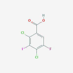 2,4-Dichloro-5-fluoro-3-iodo-benzoic acid