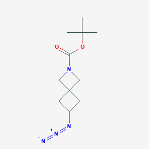 Tert-butyl 6-azido-2-azaspiro[3.3]heptane-2-carboxylate
