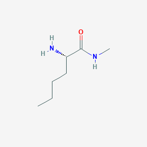 molecular formula C7H16N2O B8473374 l-Norleucine n-methyl amide 