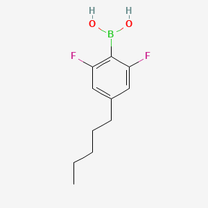 (2,6-difluoro-4-pentylphenyl)boronic acid