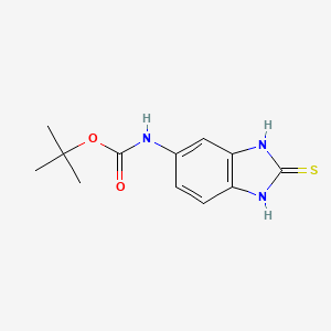 2-Mercapto-5-(tert-butoxycarbonyl)aminobenzimidazole