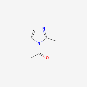 molecular formula C6H8N2O B8473449 1-Acetyl-2-methyl-1H-imidazole 
