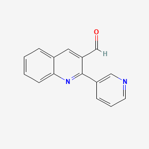2-(Pyridin-3-yl)quinoline-3-carbaldehyde