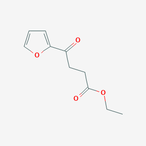 molecular formula C10H12O4 B8473566 Ethyl 4-(2-furyl)-4-oxobutanoate 
