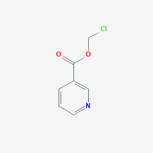 molecular formula C7H6ClNO2 B8473578 Chloromethyl nicotinate 