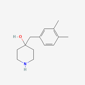 4-(3,4-Dimethyl-benzyl)-piperidin-4-ol