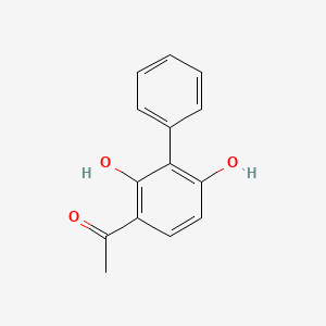 1-(2,6-Dihydroxy[1,1'-biphenyl]-3-yl)ethan-1-one