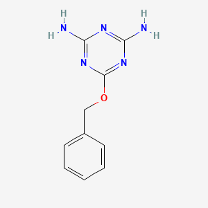 2,4-Diamino-6-benzyloxy-s-triazine