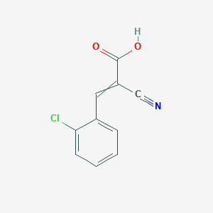 (2E)-3-(2-Chlorophenyl)-2-cyanoacrylic acid