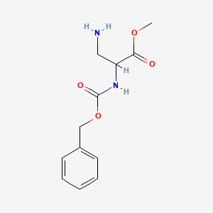 Methyl 3-amino-2-(((benzyloxy)carbonyl)amino)propanoate