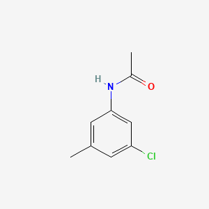molecular formula C9H10ClNO B8474005 Acetamide, N-(3-chloro-5-methylphenyl)- 