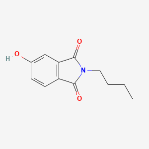 molecular formula C12H13NO3 B8474113 4-hydroxy-N-n-butylphthalimide 