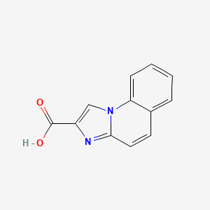 molecular formula C12H8N2O2 B8474167 Imidazo-[1,2-a]-quinoline-2-carboxylic acid 