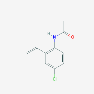 N-(4-chloro-2-vinyl-phenyl)-acetamide