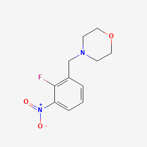 4-(2-Fluoro-3-nitrobenzyl)morpholine