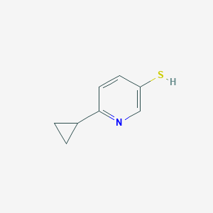 6-Cyclopropyl-3-mercapto-pyridine