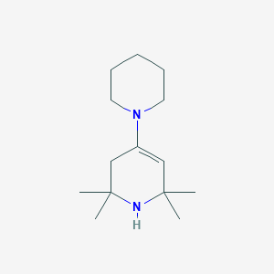 2,2,6,6-Tetramethyl-4-(piperidin-1-yl)-1,2,3,6-tetrahydropyridine