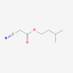 molecular formula C8H13NO2 B8474375 Isoamyl Cyanoacetate 