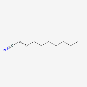 molecular formula C10H17N B8474393 Dec-2-enenitrile CAS No. 68039-74-7